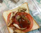 A picture of step 5 of Chicken sandwich.