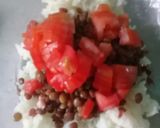 Foto del paso 1 de la receta: 🌹Ensalada de lentejas y arroz🌹