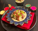 A picture of step 4 of No - Cook Dahi Vada /Holi Special Instant Dahi Bhalle / Delicious And Unique Dahi Bhalle For Holi 🌈.