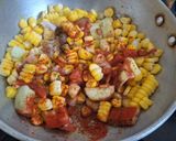 A picture of step 6 of Corn Chaat / Cheese Corn Chaat.