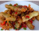 Foto langkah ke 4 dari resep Buncis Gendut Cabe Garam.