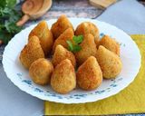 Foto del paso 6 de la receta: Coxinhas de pollo 🍗 (las hice con forma de empanadas)