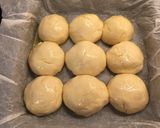 Foto del paso 8 de la receta Buchteln sin relleno, con levadura seca. Sin gluten, sin lactosa