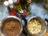 Πικάντικη σαλάτα φακές 👩‍🍳