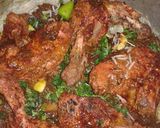 A picture of step 4 of Tandoori tikka biryani.