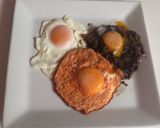 Foto del paso 5 de la receta Huevos fritos de colores