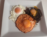Foto del paso 5 de la receta: Huevos fritos de colores