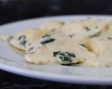 Foto del paso 1 de la receta: Raviolones de mozzarella & panceta ahumada