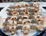 Foto del paso 4 de la receta: Brochetas de langostinos y champiñones con salsa balsámica al Pedro Ximénez