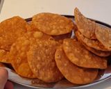 A picture of step 4 of Dahi phulki.