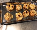 Une image de l'étape 8 de Feuilletés cantal et comté aux raisins et pavot bleu.