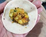 Minty aloo pyaz kachori recipe step 6 photo