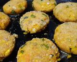 A picture of step 2 of Rice Tikki.