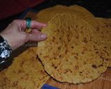 A picture of step 8 of Flax seed Naan Bread.