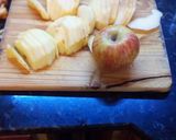 Foto del paso 3 de la receta: Tarta invertida de manzana en la flip