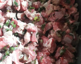 Foto del paso 2 de la receta: Arroz con queso y carne con verdeo