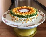 A picture of step 6 of Baked Dahi Bada Cake.