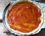 Foto del paso 2 de la receta: Hojaldre con calabacín pizza
