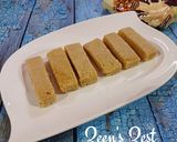 A picture of step 3 of Sattu Mysore Pak.