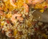 Une image de l'étape 7 de Risotto crevette - chorizo - poivrons 🇮🇹.