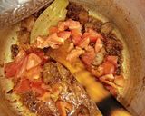 A picture of step 6 of Beef Biryani.