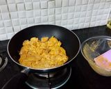 A picture of step 7 of Chicken Tikka Pizza.