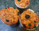 Healthy, Eggless Banana Cake in glass, without oven