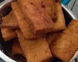 A picture of step 2 of Double ka Meetha.