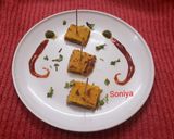 बेसन चीला सैंडविच (besan cheela sandwich recipe in Hindi) रेसिपी चरण 7 फोटो