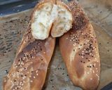 صورة لخطوة 4 من وصفة خبز الباقيت وصفه ناجحه 💯 🥖