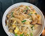รูปขั้นตอนการทำที่ 4 ของ กระเพาะปลาผัดแห้ง ไก่ฉีก