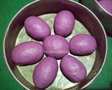 Foto langkah ke 6 dari resep Roti Sobek Ubi Ungu (KSB) no timbangan *recommended.