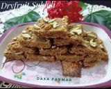 A picture of step 4 of Gujarati Dryfruit Sukhdi.