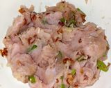 Foto langkah ke 1 dari resep Tahu Bakso Ayam.