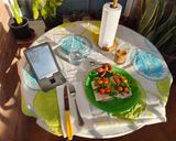 Foto del paso 6 de la receta Desayuno con pan de sésamo e ingredientes saludables