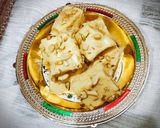 कंडसेड मिल्क बर्फी रेसिपी चरण 3 फोटो