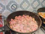 Carne compuesta como dice papá