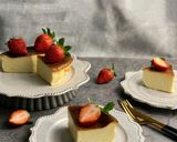 A picture of step 10 of Low-Fat Basque Cheesecake - Oven/Air Fryer.