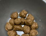 Foto langkah ke 3 dari resep Bakpau / Bakpao coklat isi coklat (takaran sendok).