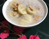 Hình bước làm 3 của món Chè chuối bột báng