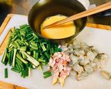 รูปขั้นตอนการทำที่ 1 ของ กุ๋ยช่ายผัดไข่และกุ้ง