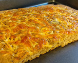 Foto del paso 4 de la receta: 158.🍕Focaccia semiintegral de cerveza, queso y orégano🍺🧀