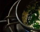 A picture of step 5 of Khandvi.