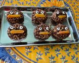 Une image de l'étape 13 de Fondants au chocolat, rice krispies, abricots et pistaches.