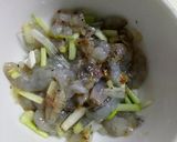 Hình bước làm 2 của món Canh bí đỏ nấu tôm