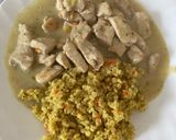 Csirkés ragu bulgurral (tej mentes) recept fázis 3 fotója