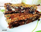 Φωτογραφία βήματος 6 της συνταγής Μπάρες superfood με σπιτική μαρμελάδα ροδάκινο