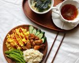 西式奶油馬鈴薯泥佐照燒雞腿早午餐的食譜步驟4照片