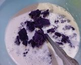 Foto langkah ke 3 dari resep Kue Pepe ubi ungu.