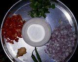A picture of step 1 of Uttapam.